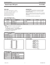 浏览型号74LVC08ADB的Datasheet PDF文件第2页