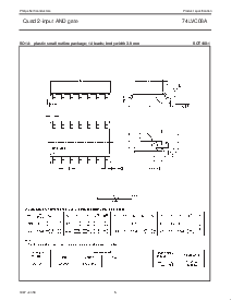 浏览型号74LVC08ADB的Datasheet PDF文件第5页