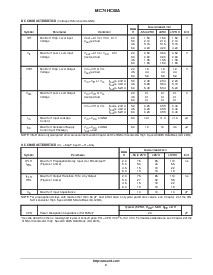 浏览型号MC74HC08ADR2的Datasheet PDF文件第3页