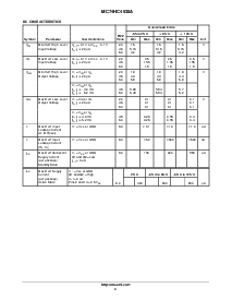 浏览型号MC74HC4538ADR2的Datasheet PDF文件第4页