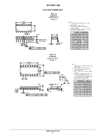 浏览型号MC74HC138ADR2的Datasheet PDF文件第6页