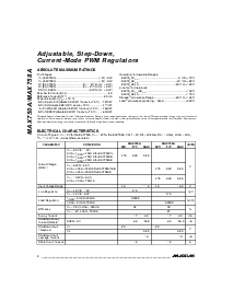 浏览型号MAX758AEWE的Datasheet PDF文件第2页