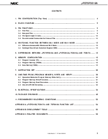 浏览型号UPD75P3018AGC-8BT的Datasheet PDF文件第3页