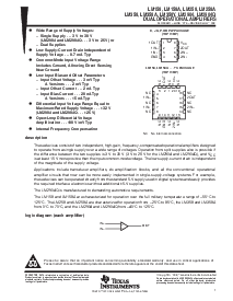 浏览型号LM158AJG的Datasheet PDF文件第1页