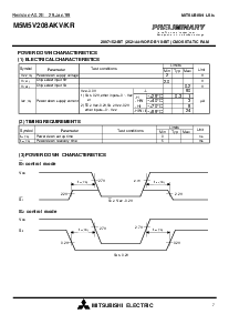 浏览型号M5M5V208AKV的Datasheet PDF文件第7页