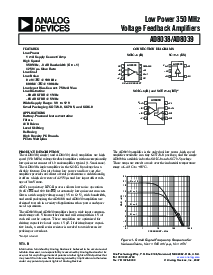 浏览型号AD8038AKS-REEL的Datasheet PDF文件第1页