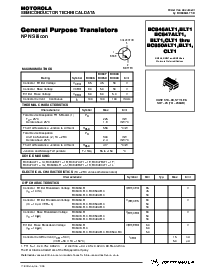 浏览型号BC848ALT1的Datasheet PDF文件第1页