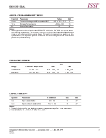 浏览型号IS61LV5128AL-10KI的Datasheet PDF文件第3页