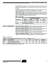 浏览型号AT24C08AN-10SE-2.7的Datasheet PDF文件第3页