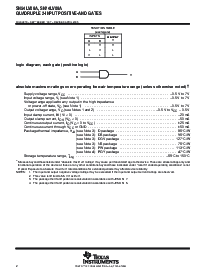 浏览型号SN74LV08ANSR的Datasheet PDF文件第2页