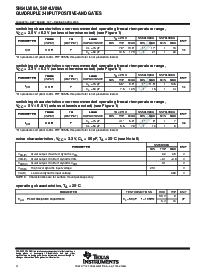 浏览型号SN74LV08ANSR的Datasheet PDF文件第4页
