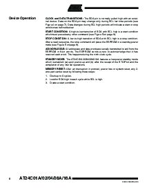 浏览型号AT24C08AN-10SU-2.7的Datasheet PDF文件第6页