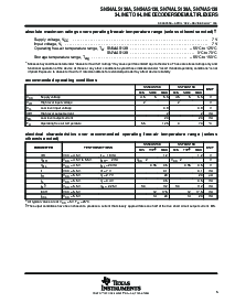 浏览型号SN74ALS138ANE4的Datasheet PDF文件第5页