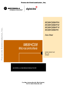 浏览型号MC68HC908AP64CFB的Datasheet PDF文件第1页