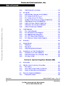 浏览型号MC68HC908AP64CFB的Datasheet PDF文件第10页