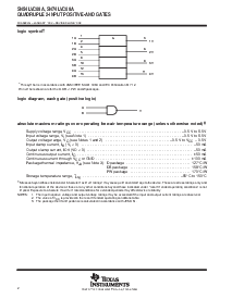 浏览型号SN74LVC08APW的Datasheet PDF文件第2页