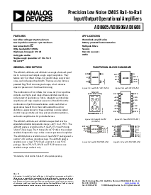 浏览型号AD8608ARU的Datasheet PDF文件第1页