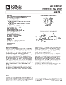 浏览型号AD8138AR-REEL7的Datasheet PDF文件第1页