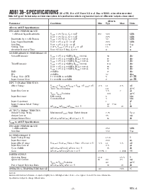 浏览型号AD8138AR-REEL的Datasheet PDF文件第2页