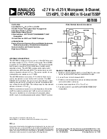 浏览型号AD7888ARU的Datasheet PDF文件第1页