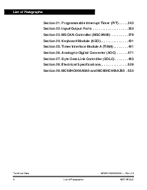 浏览型号MC68HC908AS60A的Datasheet PDF文件第6页
