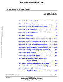 浏览型号MC68HC908AS60VFU的Datasheet PDF文件第3页