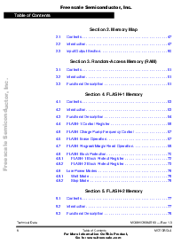 浏览型号MC68HC908AS60CFU的Datasheet PDF文件第6页