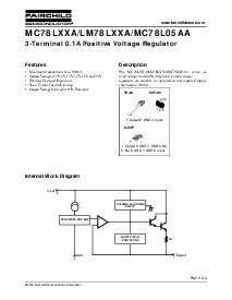 浏览型号MC78L09ACDR2G的Datasheet PDF文件第1页