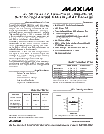 浏览型号MAX549ACUA的Datasheet PDF文件第1页