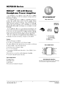 浏览型号NCP2809ADMR2的Datasheet PDF文件第1页