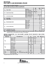 浏览型号SN74LVC139ADT的Datasheet PDF文件第4页