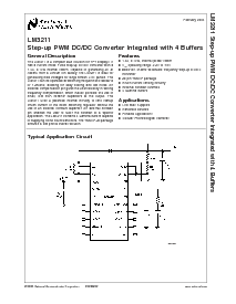 浏览型号LM3211MT-ADJ的Datasheet PDF文件第1页