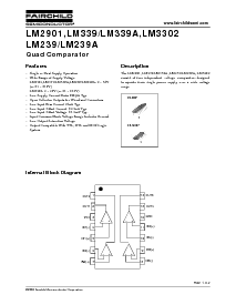 浏览型号LM339AMX的Datasheet PDF文件第1页