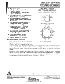 浏览型号LM358PWR的Datasheet PDF文件第1页