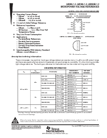 浏览型号LM385BD-1.2的Datasheet PDF文件第1页