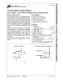 浏览型号LM393TL的Datasheet PDF文件第1页