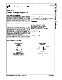 浏览型号LM7815C的Datasheet PDF文件第1页