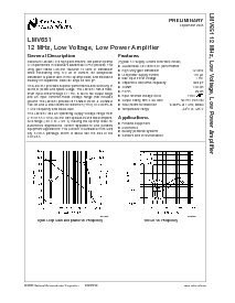 浏览型号LMV651MG的Datasheet PDF文件第1页
