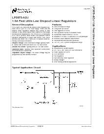 浏览型号LP3875ES-ADJ的Datasheet PDF文件第1页