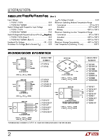 浏览型号LT1076IQ的Datasheet PDF文件第2页