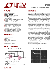 浏览型号LT1360CS8的Datasheet PDF文件第1页