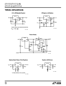 浏览型号LT1117-3.3的Datasheet PDF文件第8页