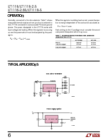 浏览型号LT1118CST-5的Datasheet PDF文件第6页