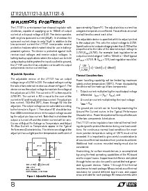 浏览型号LT1121CS8-3.3的Datasheet PDF文件第8页