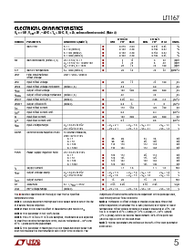 浏览型号LT1167CN8的Datasheet PDF文件第5页