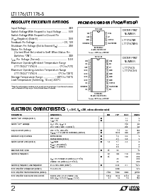 浏览型号LT1176CS的Datasheet PDF文件第2页