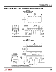 浏览型号LT1181AISW的Datasheet PDF文件第9页