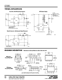 浏览型号LT1300CN8的Datasheet PDF文件第8页