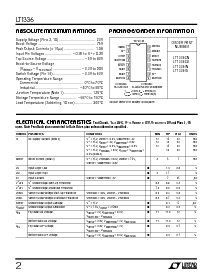 浏览型号LT1336IS的Datasheet PDF文件第2页