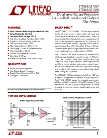 浏览型号LT1367CS的Datasheet PDF文件第1页